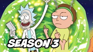 Rick and Morty Season 3 and Funny Moments Secret Story Explained