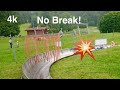 Tegelberg Alpine Coaster 4k (No Brakes and Crash 💥) - Sommerrodelbahn