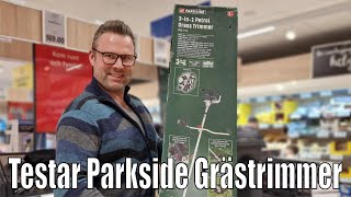 Testar Parkside Grästrimmer Från Lidl - Är den värd 1119KR ??