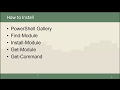 Install ImportExcel Module