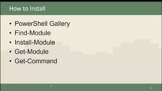 Install ImportExcel Module