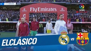 ElClásico - Jugadores entrando al terreno de juego