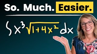Trig Subsitution for Integrals | An Easier Way To Set Up Trig Subs