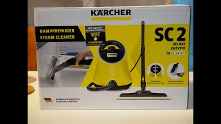 卡赫SC2蒸汽清洁机开箱和试用 Karcher SC2 Steam Cleaner