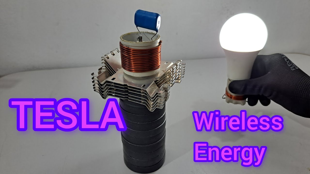 Tesla Wireless Energy Experiment Youtube