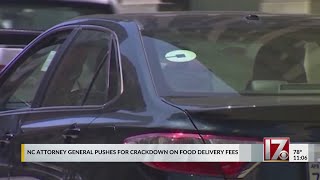 North Carolina attorney general pushes for crackdown on food delivery fees