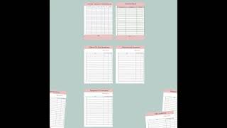 Fully Editable Crafter's Business Planner - Canva Templates