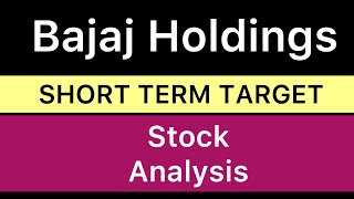 BAJAJ HOLDINGS AND INVESTMENT SHARE TARGET ANALYSIS | BAJAJ HOLDINGS NEWS CRASH MARKET 20-12-24