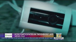 Kern County Sheriff's Office participates in Ring's Neighbors app