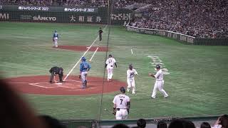 侍ジャパン　WBC強化試合　森友哉　ホームラン