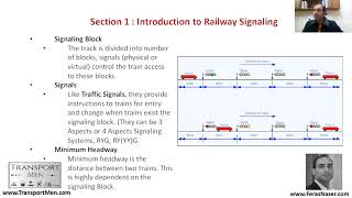 الفصل السادس | الدرس الأول | نظام الإشارة و التحكم للسكك الحديدية