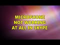 Ubuntu: Microphone not working at all in Skype (6 Solutions!!)