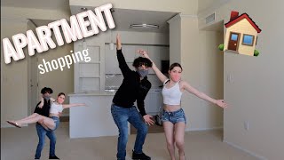 WE WENT APARTMENT HUNTING | he's moving !