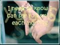 YouTube   Need To Be Next To You ~ Leigh Nash lyrics