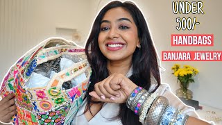 Janpath Market Shopping Haul | Banjara Jewelry | Bangles, Necklace, Bags \u0026 More..