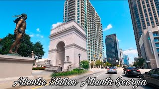 Atlantic Station Atlanta Georgia. Scenic Drive