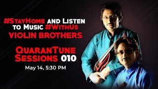 Violin Brothers LIVE | Tagore Songs on Violin | Deb Sankar Roy | Jyoti Sankar Roy