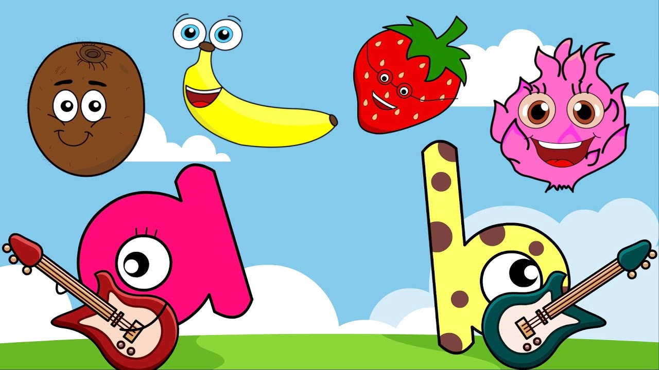 Alphabet, Fruits & More Kids Songs! By English Tree TV - YouTube