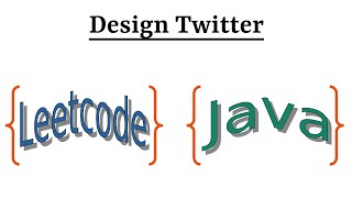 Leetcode Question 355 "Design Twitter" in Java