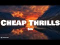 The Weeknd - Die For You  LYRICS  Cheap Thrills - Sia