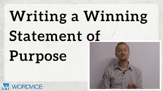 How to Write a Winning Statement of Purpose (SOP)