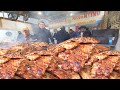 Argentina Street Food. Loin, Juicy Ribs, Angus and more Roasted on Huge Grills