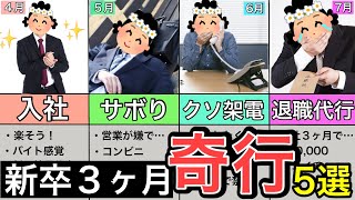 【新卒】僕が辞めるまでの３ヶ月間でやらかした奇行　5選