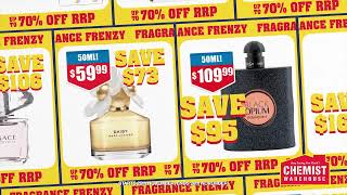 Fragrance Frenzy only at Chemist Warehouse!