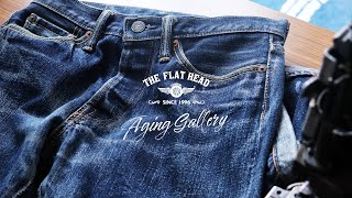 【ジーンズ】THE FLAT HEAD エイジングギャラリー Vol.018 「3002」