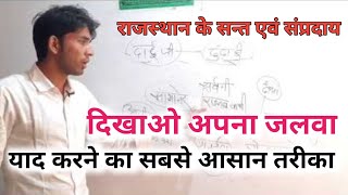 राजस्थान के संत एवं संप्रदाय ||दादू,मीरां,पीपा जी, धन्ना,कर्मा बाई,जसनाथ जी चरणदास ,रामस्नेही. ||