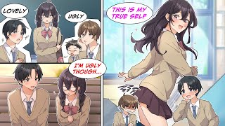 [Manga Dub] Everyone thinks the new girl is ugly, but I think she's lovely and fall in love with her