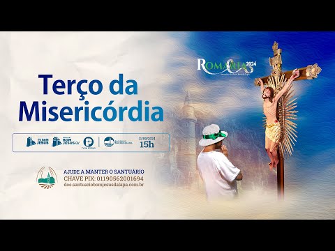 Terço da Misericórdia AO VIVO NA TV PAI ETERNO direto do Santuário do Bom Jesus – 11/09/2024 – 15h