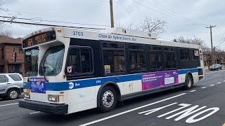 MTA Bus: 2007 Orion VII OG HEV 3703 on the Q64