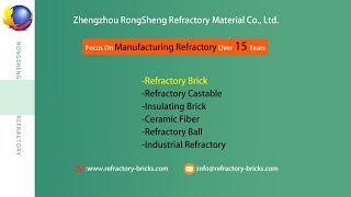 Refractory fire brick mainly used in lining furnaces, kilns, fireboxes, and fireplaces