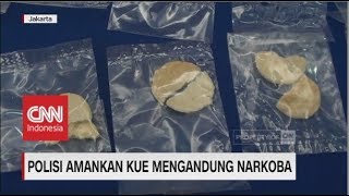 Polisi Amankan Kue Mengandung Narkoba