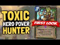 TOO MANY LEPER GNOMES! Toxic-Hero Power Hunter is Deadly | Descent of Dragons| Hearthstone