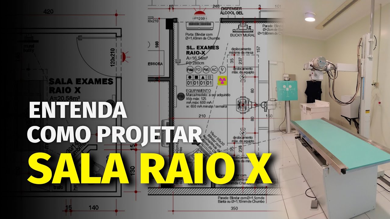 Sala De Raio X - ENTENDA Como PROJETAR | Cláudio Zunino - YouTube