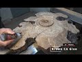 woodturning the cookie burl 🍪