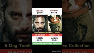 Iraivan Vs Chithha Movie 6 Day Comparison || Box OfficeCollection #shorts #gader2 #jawan #dunki