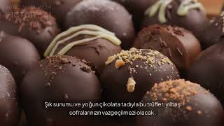 Yılbaşı Çikolatalı Trüf Tarifi | Kolay ve Şık Tatlı 🎄🍫