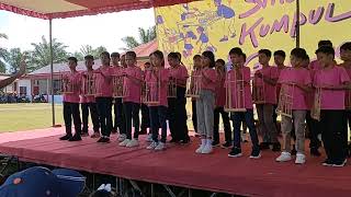 Angklung  SD Tenera di Bazar 2024