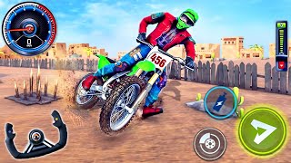 Bike Stunt Dirt Racing 2022 - Motocross Motor Racer Xtreme Driving - Android GamePlay