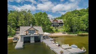 Majestic Lakefront Mansion in Muskoka, Ontario, Canada | Sotheby's International Realty