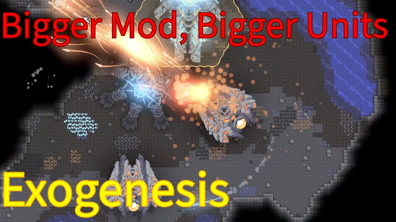 Mindustry Mod Review Exogenesis Youtube