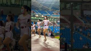 Rakuten Girls楽天ガールズ -孟潔 MJ 林立應援 仙女端盤子 #ロックマン  #台湾チアリーデ#樂天女孩 #震える 220511