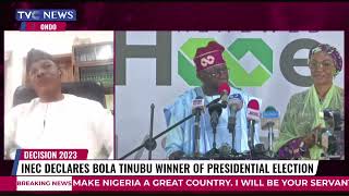 Isaac Kekemeke Speaks on Bola Tinubu Victory as President-Elect