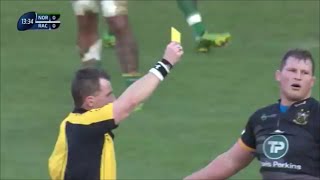 Dylan Hartley 'extremely sloppy indiscipline' sees him sin binned vs Racing Métro 2015