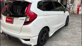 Honda Jazz จัดล้อ Wedssport Sa77r พร้อมยางYoKo ES32 งบ 3หมื่นกว่าๆ สเปคใกล้เคียงของเดิม