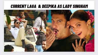 Current Laga Re Song Reaction|Deepika Padukone as Lady Singham