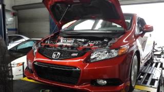 2012 Civic Si Dyno, RBC Manifold, ZDX TB, Skunk2 DP + Exhaust